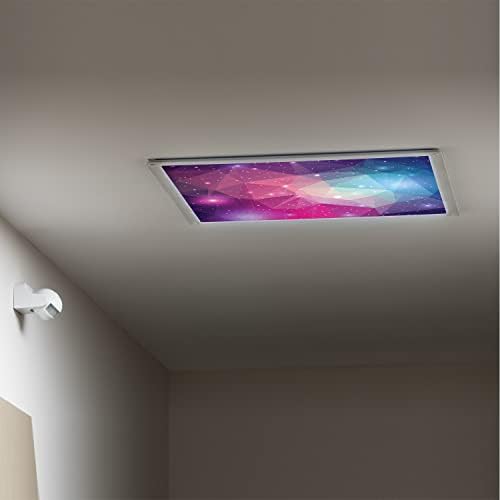 Луминесцентни лампи за таван разпръскване панели-Фигура Мъглявина-Луминесцентни лампи за по-хладно кабинет-Окачен таван от 2 x 4 метра, Люминесцентный