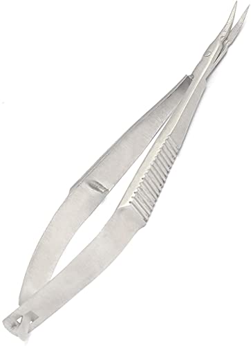 G. S O. R. Ножици За капсулотомии VANNAS премиум-клас 3,25 инча (8,2 см) С остри върха и остриетата с дължина от 5 мм Под ъгъл