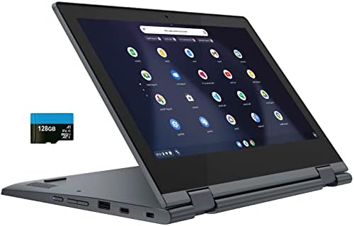 Lenovo IdeaPad Flex 3 Chromebook 2-в-1 с 11,6-инчов HD сензорен екран, Трансформируемый Тънък лаптоп за бизнеса и студенти,