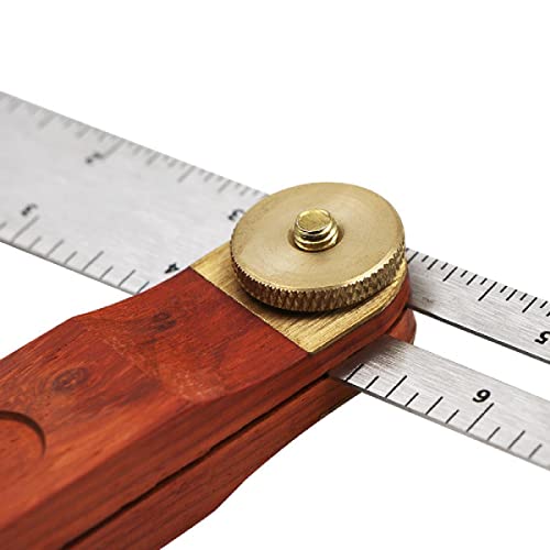 Състав на ъгъла на наклон, Странично Подвижен строително дърводелски Ъглов датчик Детектор Дървена Маркер Измервателен Инструмент