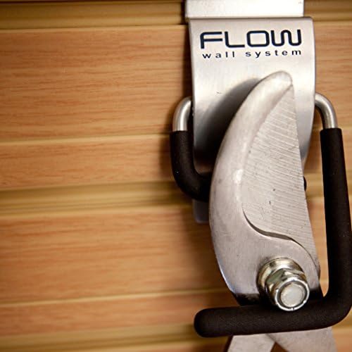 Модел S-Образни куки Flow Wall FSH-039-4 за системи за организация на гаража, комплект от 4 теми