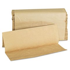 (Комплект на стойност 3 опаковки) GEN1508 Сгънати Хартиени кърпи, Многослоен, 9 x 9 1/2, Крафт