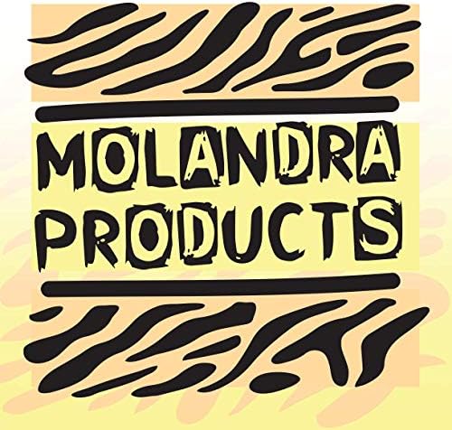 Продукти Molandra eggglass - Хэштег 20 грама Бяла Бутилка за вода от Неръждаема Стомана с карабинер, Бяла