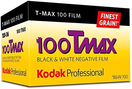 Черно-бяла негативна филм Kodak Professional 100 Tmax (ISO 100) 35 мм, 36 експозиции (853 2848) 5 опаковки