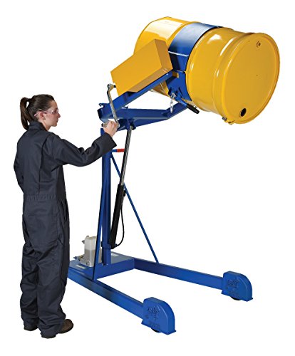 Хидравличен барабана който има Vestil HDC-305-60/ротатор/стрела, 60 см, синьо