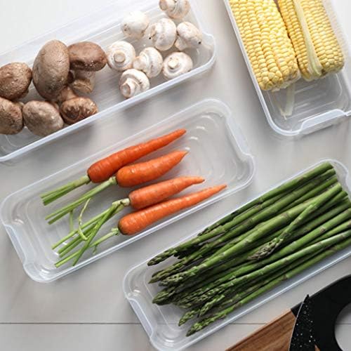 Кутия за съхранение на DUBAO, консервирани яйца, зеленчуци и плодове, прозрачна кутия за съхранение, кутия за съхранение