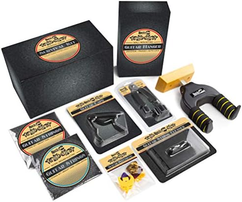 Супер-комплект Универсални китара аксесоари RockJam с Закачалка, Таван, Електрически и Акустични Струни, Мультиинструментом