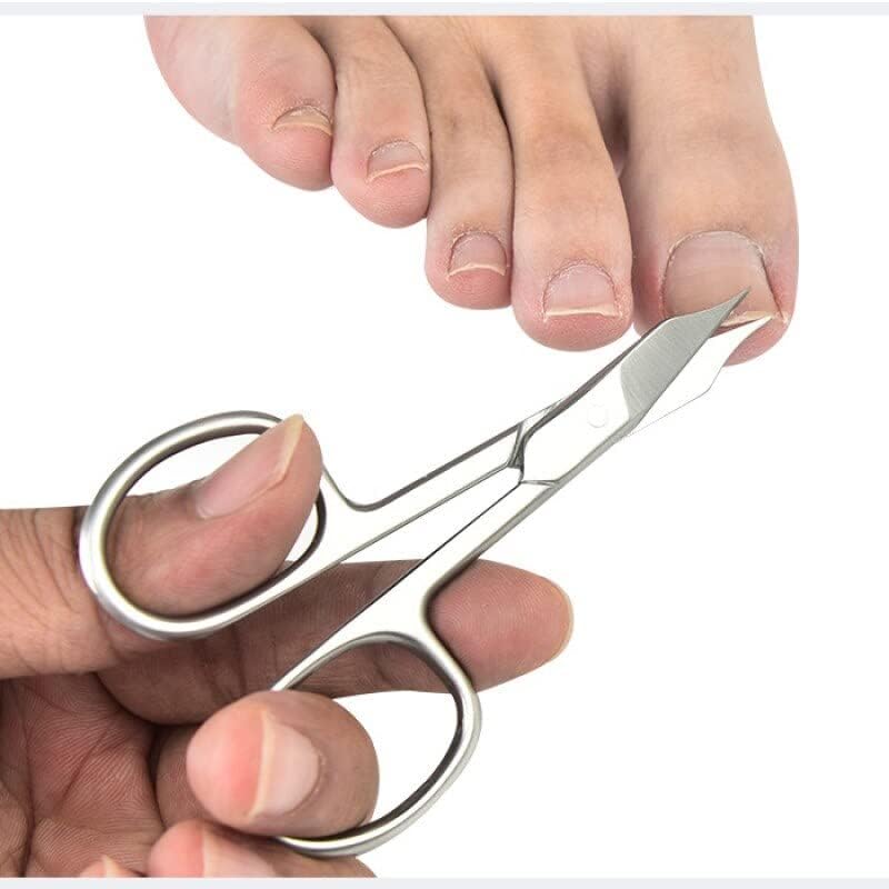 3 Опаковки Професионални Ножици за нокти с дебели пръсти, Ножици За Маникюр и педикюр, Инструменти За Кръгли Врастнали