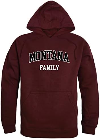 W Republic University of Montana Семеен мек вълнен плат Пуловер с качулка Grizzlies