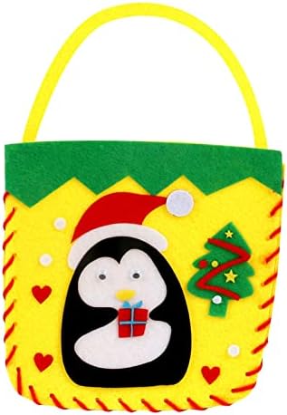 Сувенири, за Партита, Коледни Торбички Тоут Направи си сам с Дръжки Многофункционални Коледни Торбички за Опаковане на Подаръци,