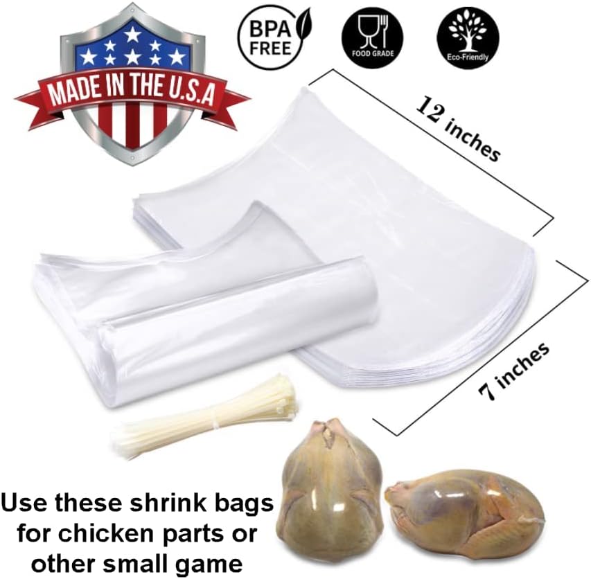 Свивам прозрачни пакети за части пилета с размер 7 х 12 см с обков-светкавици, които не съдържат бисфенол А, НАПРАВЕНО В САЩ (25)