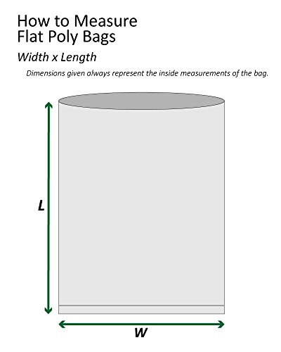 Кутии Fast BFPB480W Плоски 2-миллиметровые найлонови торбички, 9 x 12, Бяла (опаковка от по 1000 бройки)