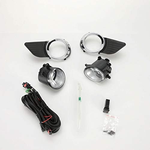 Комплект фарове за мъгла, фаровете LEDIN за 2011- Toyota Sienna (прозрачни лещи в стил 8121008020 OE с ключ, рамка, крушки)