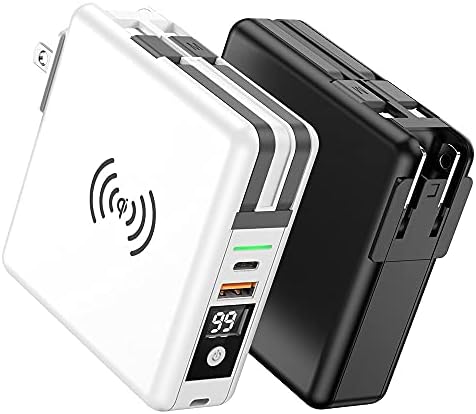Зарядно устройство BoxWave, съвместимо с Sharp R1S - Безжична стенно зарядно устройство Rejuva (10000 ма) (18 W), Безжичен стенно зарядно