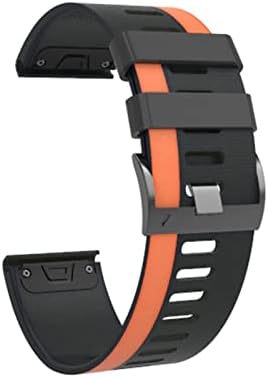 Wtukmo 22-26 мм Цветни Каишки за Часовници Quickfit За Garmin Fenix 7 7X Силиконови Гривни За часовници Easyfit