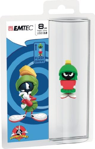 Флаш памет EMTEC Looney Tunes обем 8 GB USB 2.0, Марвин Марсианец