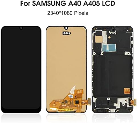 SHOWGOOD LCD дисплей за Samsung Galaxy A40 A405F LCD дисплей с сензорен екран Дигитайзер, Подмяна на Samsung A40 A405FN Дисплей (автентични,