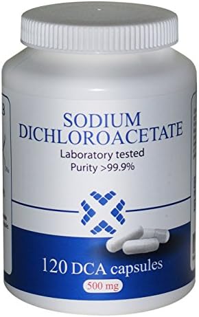 DCA - Дихлорацетат натрий 500 mg - Чисто > 99,9%, произведени в Европа, компанията DCA-LAB, Приложен сертификат за анализ, Тестван