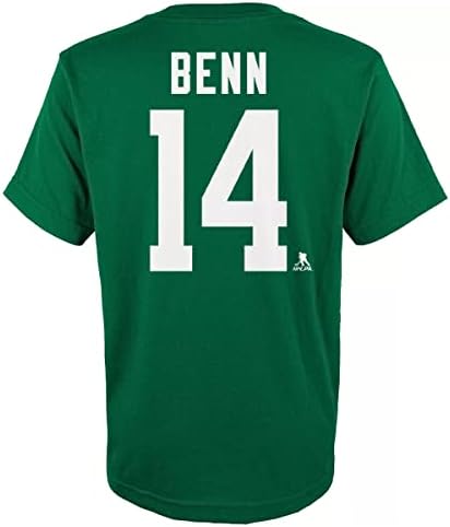 Тениска Outerstuff Джейми Benn Dallas Stars 14 Младежки размер, с Име и номер на играча
