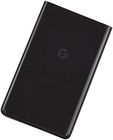 Подмяна на задното стъкло за Google Pixel 7 5G Делото Стъкло на вратата на достъпа на корпуса с Предварително инсталирана лента + Инструменти (черен)