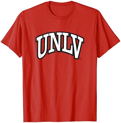 Официално лицензирана Червена Тениска с Логото на UNLV Rebels Icon
