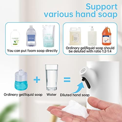 Автоматично дозиране система на сапун-Безконтактно Акумулаторна Сензорен опаковка сапун за ръце за чист и удобен за измиване на ръцете