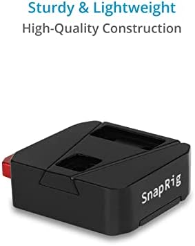 Мини комплект PROAIM SnapRig V-Lock в събирането, съвместим с V-образно батерия. Быстроразъемный комплект от алуминий за