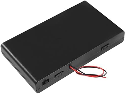 AIMPGSTL 5ШТ 8x1,5 В 12 AA Притежателя на Батерията Калъф Кутия За Съхранение с Вход 5,5x2,1mm Превключвател за включване/изключване с щепсел