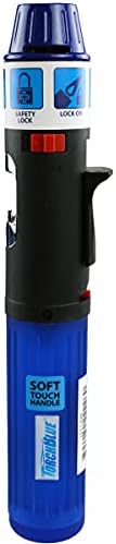 Многофункционална бутановая запалка Turbo Blue Факел Стик за еднократна употреба (дисплей от 12)