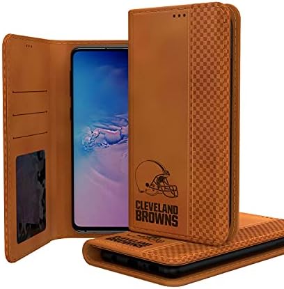 Калъф-за награда със стратегическа печат Cleveland Browns Galaxy Burn Design Folio Case