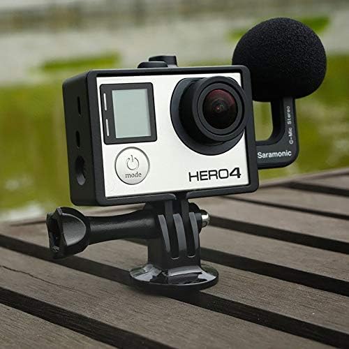 Микрофон Saramonic G-Микрофон за камери GoPro Hero4, Hero3+, Hero3 (Черен)