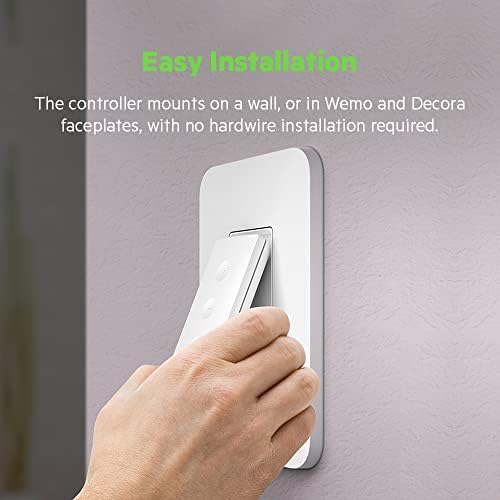 Контролер на сцената Wemo Stage с дърворезба - дистанционно управление за Smart Home за автоматизация на Apple HomeKit - Контролер Bluetooth