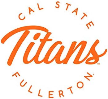 Venley Официалната hoody NCAA Cal State Fullerton на Титаните Мъжки / Женски с качулка за гадже на мълния RYLCSUF04
