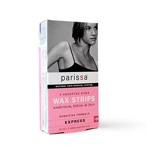 Восъчни ивици Parissa Асорти (24 ленти), опаковка от 3