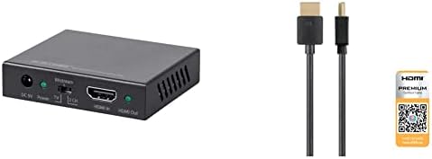 Аудио екстрактор Monoprice Blackbird 4K, HDMI - 18 Gbit/s, HDCP 2.2, 4K 60 Hz, YCbCr 4: 4: 4, поддържа Аналогов Стерео и многоканален