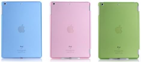 Калъф Wakashodo 504-0023 SmartCover за iPad Air, Прозрачен капак, Зелен