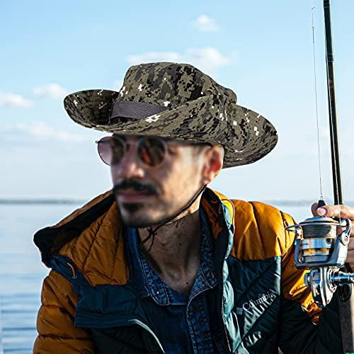 IronSeals Outdoor Boonie Шапка Слънчеви Шапки С защита от Uv Safari Cap Outdoor Hunting Fishing Шапка