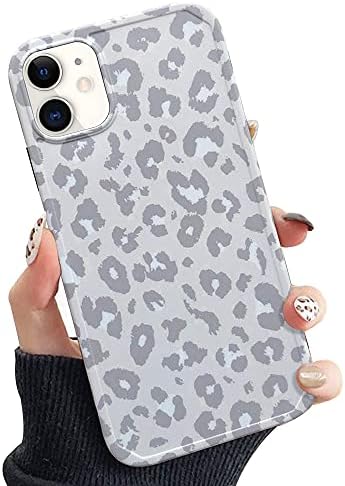 LAPOPNUT е Съвместим с калъф iPhone 11 Pro Max Силиконов калъф с хубав Леопардовым принтом Леопард за Момичета и Жени, Мек TPU, устойчив на удари Защитен Калъф за вашия телефон с?