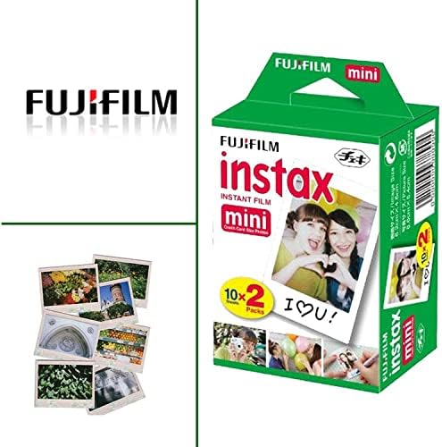 Фотоапарат непосредствена печат Fujifilm Instax Mini 11 + фолио Instax Mini Twin Pack + окачени на рамка + пластмасови рамки