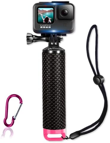 Водоустойчив Плаващ коляно, която е Съвместима с GoPro Hero 11 10 9 8 7 6 5 4 3+ 2 1 Комплект аксесоари Session Black Silver Handler
