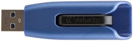 Flash drive Verbatim USB 3.0 обем 256 GB Store 'n' Go V3 Max - Без шапки и Съвместим с PC / Mac - Син