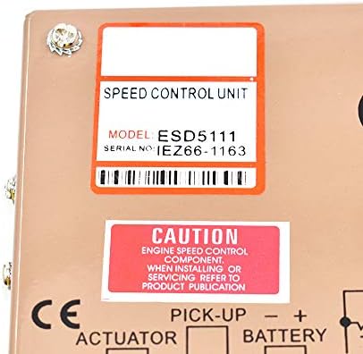 електронен Регулатор на честотата на въртене на двигателя findmall ESD5111 Регулатор на Честотата на въртене на Генератора Genset