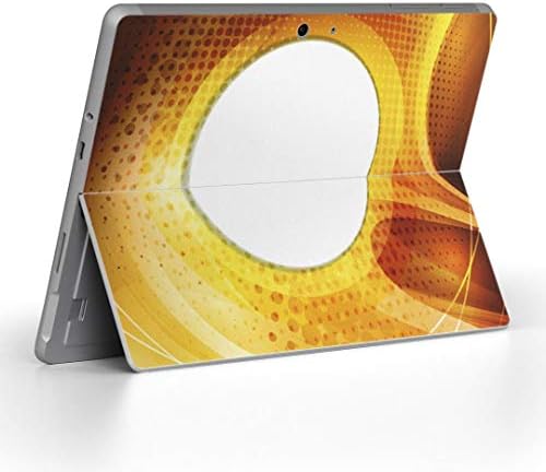 стикер igsticker за Microsoft Surface Go/Go 2, Ультратонкая Защитен Стикер за тялото, Скинове 002189, Оранжево Модел