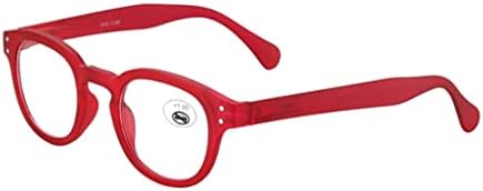 N/A Ретро Очила за четене, Женски Червени точки за очи с диоптриями, френски Стилни очила за четене (за Цвят: D, размер: + 175)