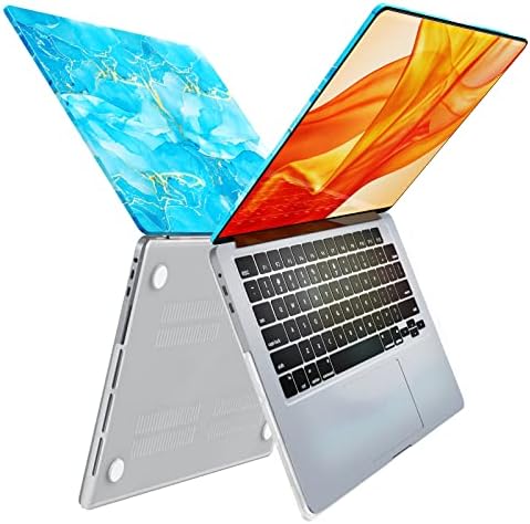 ISBDIWKN за MacBook Pro 14-инчов калъф 2021 2022 година на Издаване A2442 M1 Pro / Max с Touch ID, Сверхпрочный Защитен калъф от твърда пластмаса