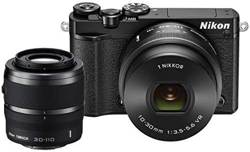 Беззеркальный цифров фотоапарат Nikon 1 J5 с 10-30 мм PD-УВЕЛИЧЕНИЕ 30-110 mm обектив (черен) (международна модел) гаранции