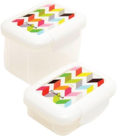 French Бул Ziggy Пластмасов Запечатан контейнер за съхранение на храна в микровълнова фурна без съдържание на Бисфенол