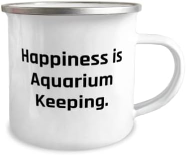 Вдъхновяващи идеи за подаръци за съхранение на аквариума, Щастие - за съхранение на аквариума, Необичайна Чаша за къмпинг на рожден ден на