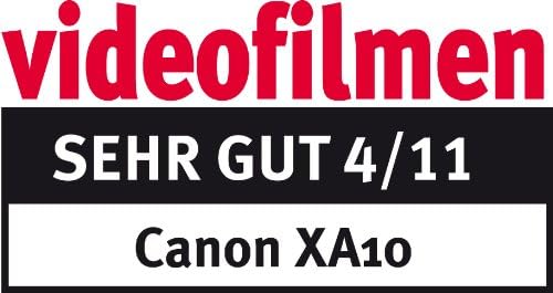 Професионална видеокамера Canon VIXIA XA10 - PAL - 64 GB вградена флаш - Международна версия (без гаранция)