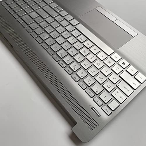 LTPRPTS Подмяна на Горния случай Лаптоп Поставка за Ръце Клавиатура с подсветка На Тъчпада за Събиране на HP 250 255 256 G8 256